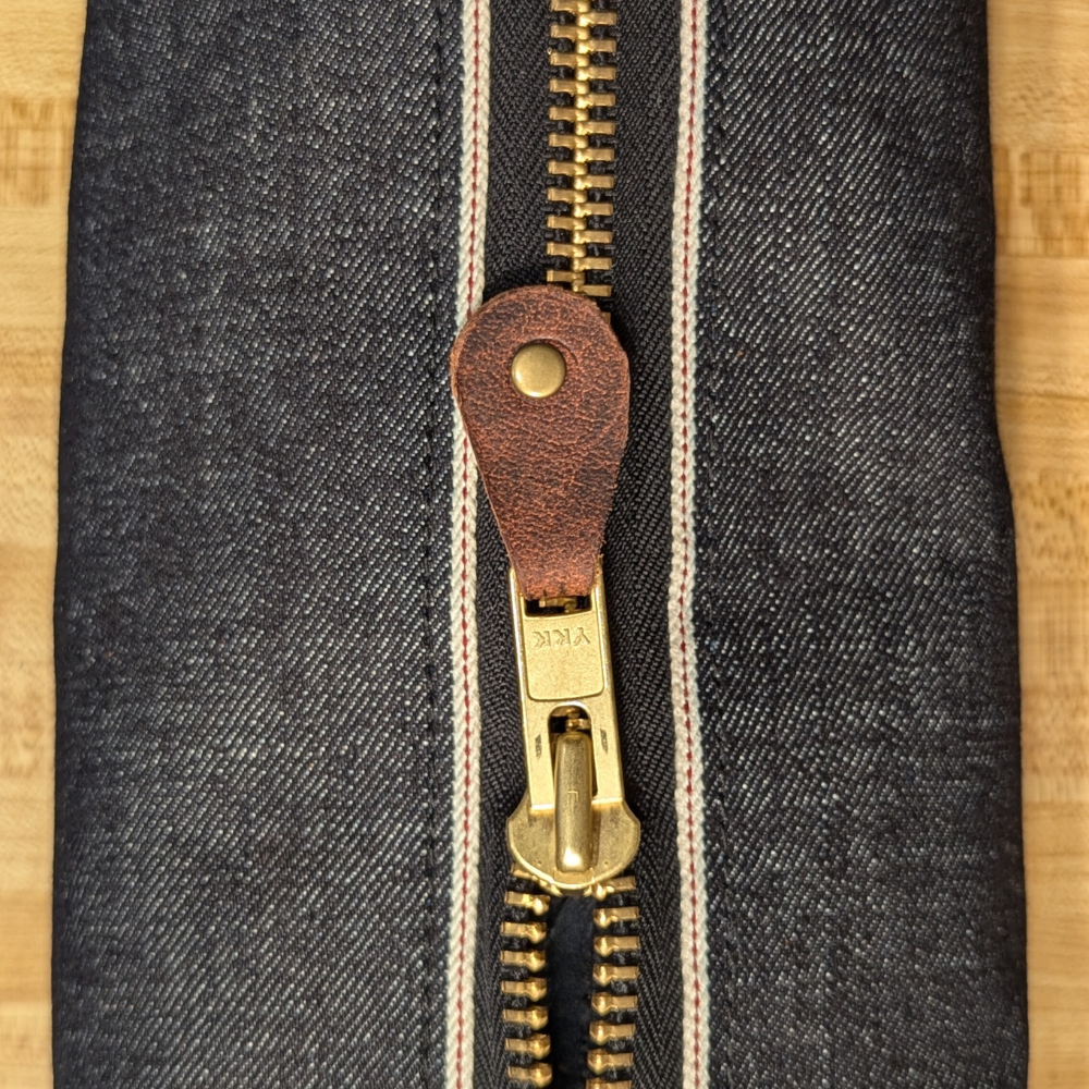 Japanese Selvedge Denim Dopp Kit