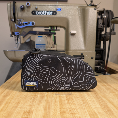 Top Tube Bag Black/White Topo