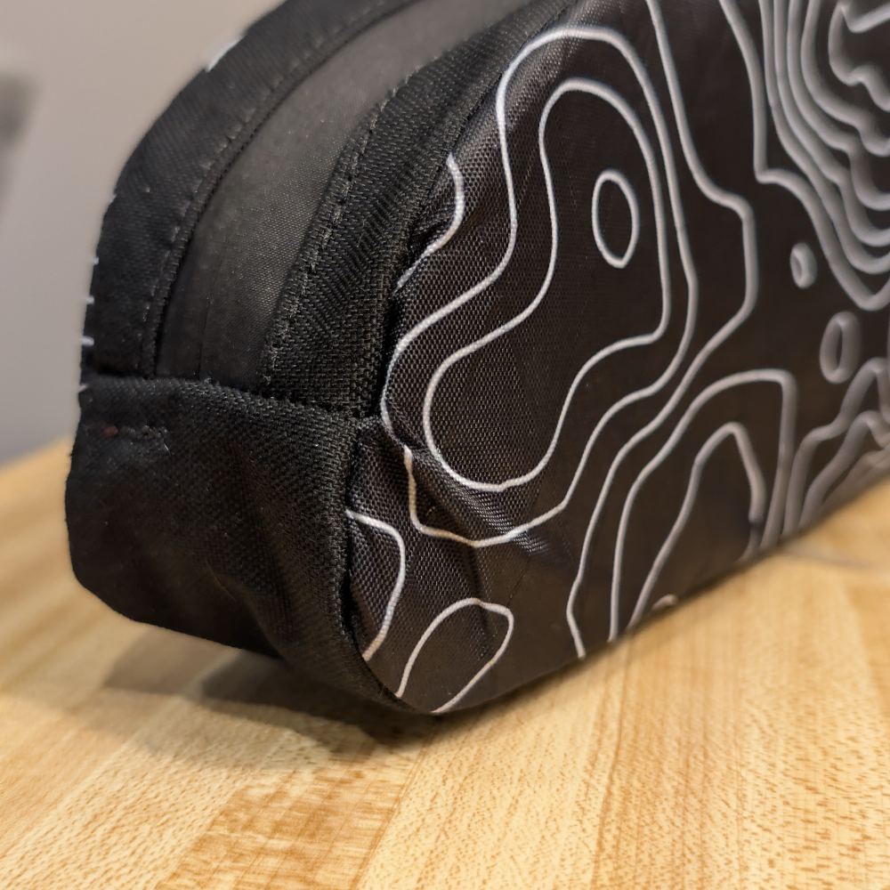 Top Tube Bag Black/White Topo