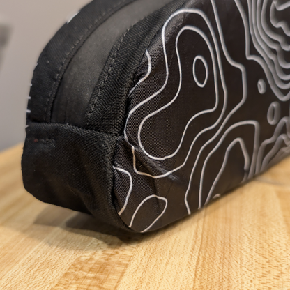 Top Tube Bag Black/White Topo