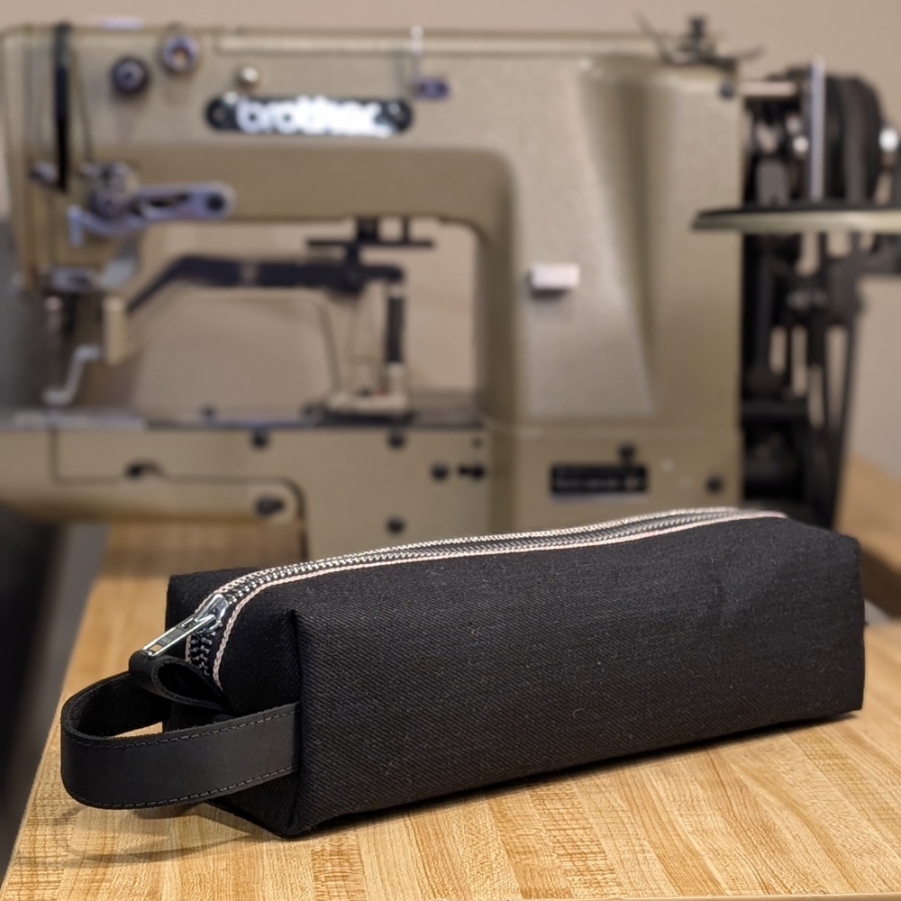 Japanese Selvedge Denim Dopp Kit
