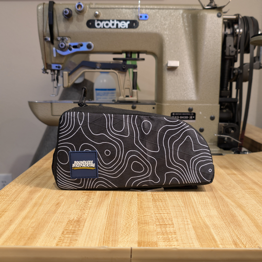 Top Tube Bag Black/White Topo