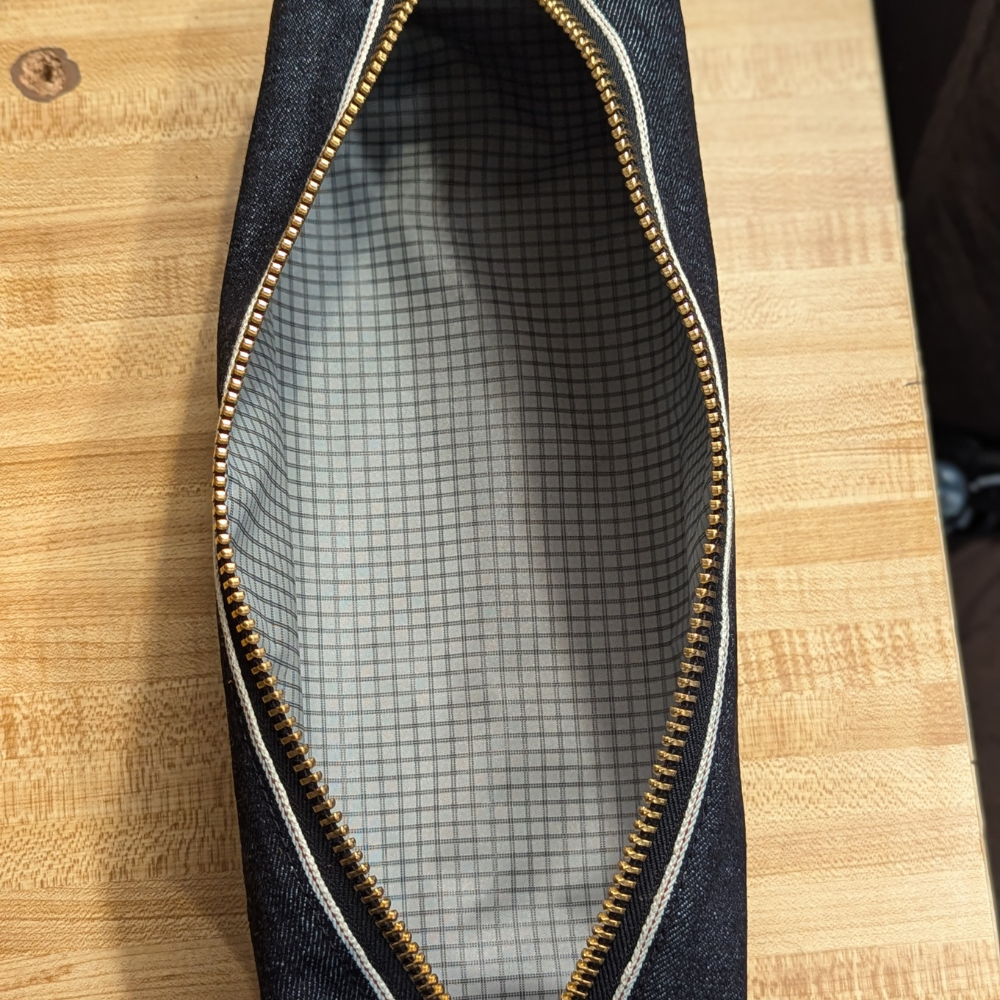 Japanese Selvedge Denim Dopp Kit
