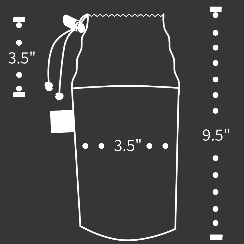 Insulated Bottle Bag - Soild
